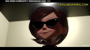 Preview 2 of Mota Lig - La Corrupcion de Helen Parr  La Increible Milf - Capitulo 02 - Sub Espa&ntilde_ol
