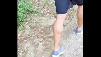 Preview 3 of Gay Hablando Sucio En Castellano - Le jogger avec Giulia Pianna (Episode public)