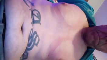 Preview 2 of Vake Taxi Mom - Izameyouno trying to grow boobs