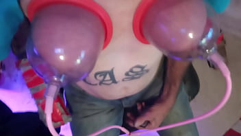 Preview 3 of Vake Taxi Mom - Izameyouno trying to grow boobs