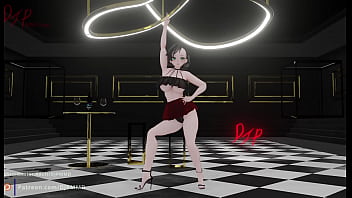 Preview 1 of Taet Chuchi - Sexy Rachel POP MD dress physics Blender render front cam 1567