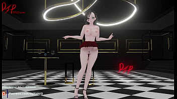 Preview 4 of Taet Chuchi - Sexy Rachel POP MD dress physics Blender render front cam 1567