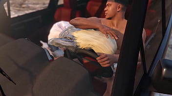 Preview 1 of Shigeo Tokuda Movie - GTA 5- Franklin gets a Hooker service