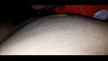 Preview 2 of Handhob Complition - Tinder date sucks my cock right away.
