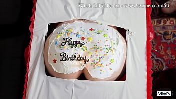 Preview 3 of Fiipina Escort - Birthday Cake / MEN / Michael Boston,  Felix Fox  /  - Follow and watch Felix at  www.men.com/felix