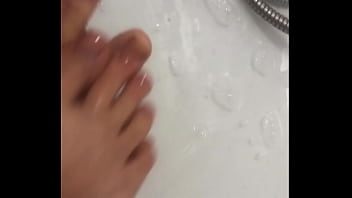 Preview 1 of Xxx Jhhi - I wash my feet after a hard day