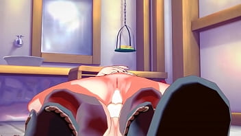 Preview 3 of Beautiful Mil Ucked By Lad - Genshin Impact Hentai - Kazuha x Kuki Shinobu Hardsex - Japanese Asian Manga Anime Game Porn