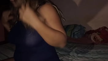 Preview 1 of 2 Ladyboy2 - Mi madrasta me chupa la verga bien rico y se monta encima de mi y me saca toda la leche