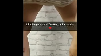 Preview 2 of Marina Suchkova - Pregnant hotwife with a huge boobs covered in body writing love to cheat with you! - Milky Mari