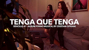 Preview 2 of Xxx Big Body And Legs - Enjoy this hot brunettes dancing Tenga Que Tenga
