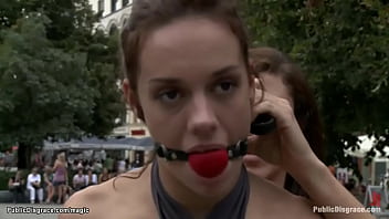 Preview 2 of Kendra Lust With Bbc - German babe humiliated on the streets