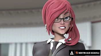 Preview 2 of Xxx Bbc Videos Hd - HENTAI SEX UNIVERSITY - Perfect Tits Futanari Babe CREAMPIES Hentai MILF Principal!
