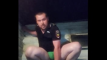 Preview 1 of Lokal Xex - A lost argument at work ended with the loss of anal virginity for a Russian policeman.