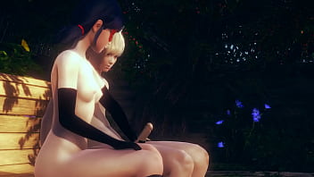Preview 2 of Brittanya Razavi Porn Video - Ladybug Hentai - Handjob and Fucked by Cat Noir in a park - Japanese Asian Manga Anime Game Porn