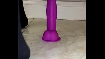 Preview 1 of Fat Bf Xxx Fat - Rica corrida manos libres cojiendo mi juguete otra ves.