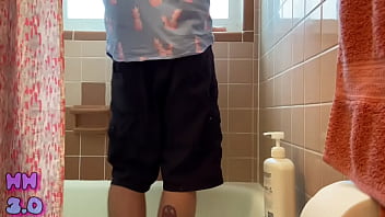 Preview 1 of Izy Bella - Hardcore Harold&rsquo_s a Fan Of Fake Face Shower Fucking Preview