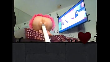 Preview 3 of Xxx Dainlod Video - HORNY SISSY HAVING HARDCORE DILDOSTICK ANAL FUCK