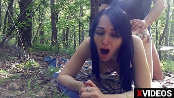 Preview 3 of Sexv4 - Real sex In A Quiet Forest