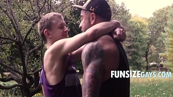 Preview 1 of Cdsue V - Twink Showering With Personal Trainer