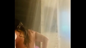 Preview 2 of First Time Back Side Sex - Shower time