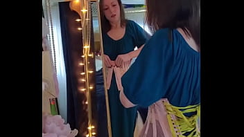 Preview 3 of German I - oops you caught me taking off my clothes in the mirror head to my OF to see what else the hidden camera saw