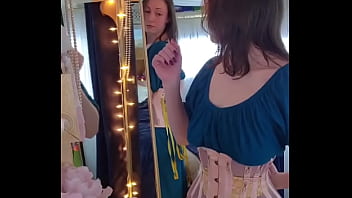 Preview 1 of German I - oops you caught me taking off my clothes in the mirror head to my OF to see what else the hidden camera saw