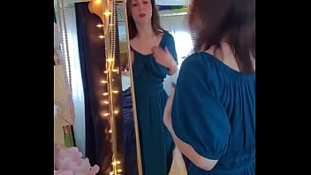 Preview 4 of German I - oops you caught me taking off my clothes in the mirror head to my OF to see what else the hidden camera saw