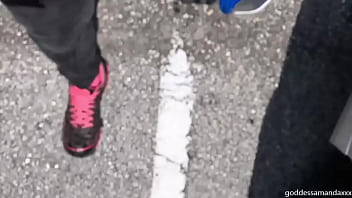 Preview 1 of 720p Hd Pron India - Follow Me Wearing Sweaty Socks &amp_ Sneakers