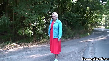 Preview 1 of Hot Pornvideos - He bangs very old mature woman from behind