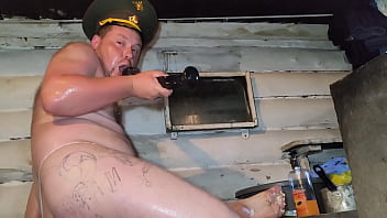Preview 4 of Reagan Foxx Get Creampie From So - A Russian guy with a huge ass and an army cap fucks anal