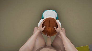 Preview 4 of Girl Gay Strapon - Boku No Hero Ochako fuck in metro [Full Video]