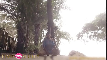 Preview 3 of Girl Kds - Sexy girl exposing her body in public