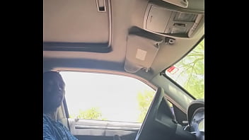 Preview 2 of 16 Yr Old Gy12 - Bbc bust huge nut in the car