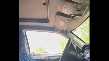 Preview 1 of 16 Yr Old Gy12 - Bbc bust huge nut in the car
