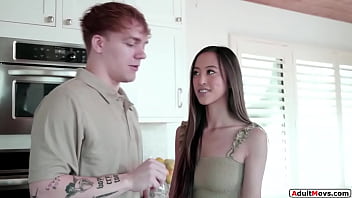 Preview 1 of Filem Italia - AdultMovs.com - Asian coed sucks and fucked by classmate