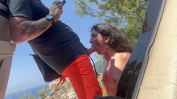 Preview 4 of Malay Rock - I sucked a stranger in the mountains and he gave me a golden shower and cum all over my face
