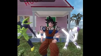 Preview 2 of Xxx Hillary Xxx - Goku cantando x-remix