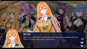 Preview 2 of First Time Sex Collage Girl - Crypto Girls - SEXCoin [Hentai PornPlay] Ep.1 fucking crypto currency as real girls and shemale