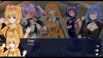 Preview 3 of First Time Sex Collage Girl - Crypto Girls - SEXCoin [Hentai PornPlay] Ep.1 fucking crypto currency as real girls and shemale