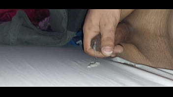 Preview 4 of Arab Sexxxx Hd - I fuck the mattress and cum on it.