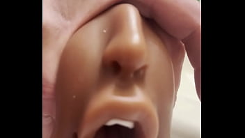 Preview 1 of Curbi Juliana - Mouth Sex Toy Blowjob POV With Cum On Face 02