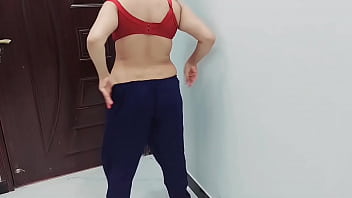 Preview 2 of Ladyboy Fuck Lesbians - Pakistani Sexy Wife Nude Strip Dance