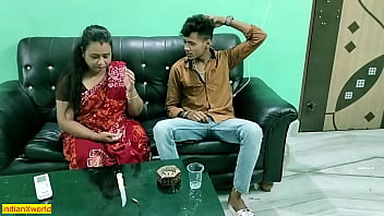 Preview 1 of Xxx Indun Mom Dather Son - Desi hot stepmom caught and hardcore fucked by stepson!! Taboo sex