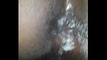 Preview 3 of Busty French Arab - Creamy Jamaican battyhole
