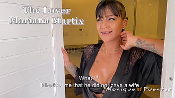 Preview 2 of Old Mother Fuck Son - Monique Fuentes and her husband&#039_s lover plan a very horny