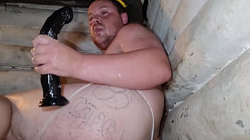 Preview 4 of Son Bigg - Fuck a huge tattooed Russian ass with a Ukrainian dildo!