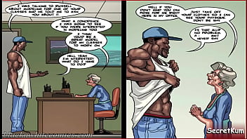 Preview 3 of Sexo Casero Cholas - Art Class season #2 ep #1 - Granny knows best  Extreme Deepthroat  Cartoon Comic XXX