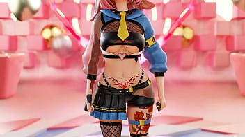 Preview 1 of Brad Burry - [MMD] STRIP TEASE | FIFTY-FIFTY - Cupid