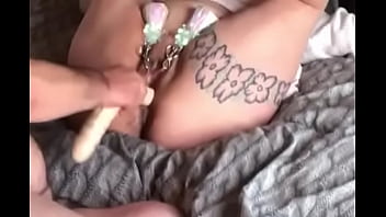 Preview 3 of Very Low Mb Step Sister - Lana in close up squirting and dildo