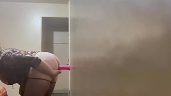 Preview 3 of Indian Bangla Xxx Com - Big Booty milf takes huge dildo
